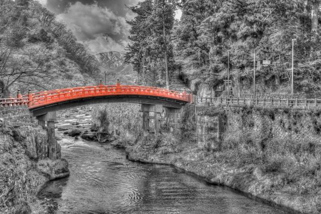 Shinkyo Bridge of the Futarasan Shrine in Nikko