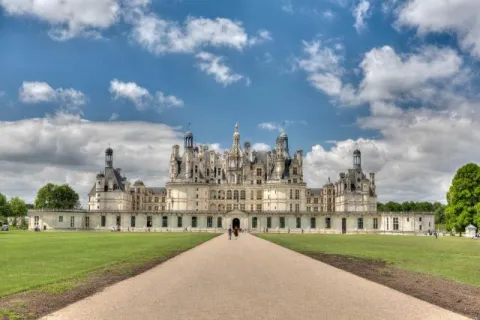 Castle Chambord on the Loire