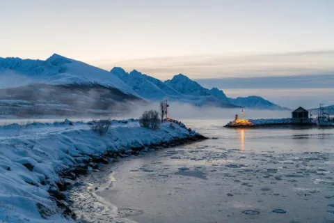 At the port of Fjord Solenagen