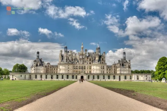 Castle Chambord on the Loire