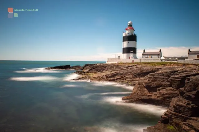 Der Leuchtturm am Hook Head bei Churchtown - Langzeitbelichtung  (30s bei f / 8.0)