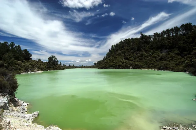 The salt lakes in Wonderland