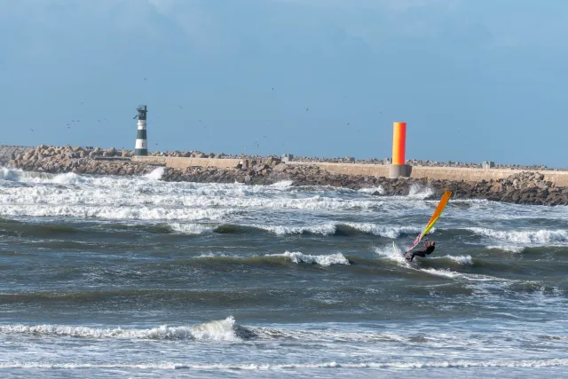 The Barra lighthouse