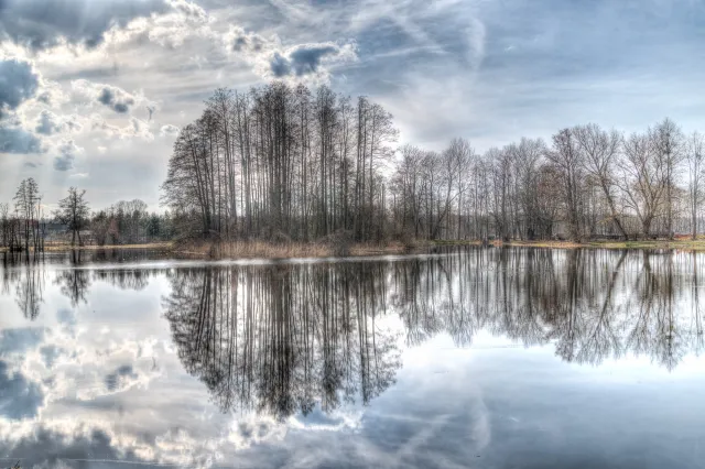 Die Seen rund um den Urwald von Białowieża