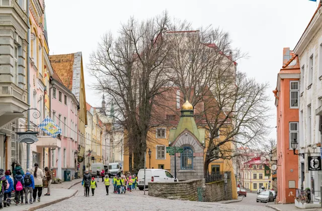 Small chapel in the old town of Tallinn