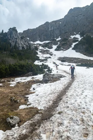 Aufnahmen von der Strecke