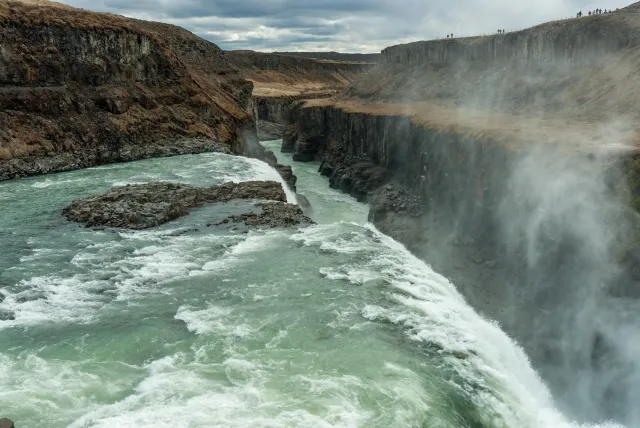 The Gullfoss - Gold Waterfall