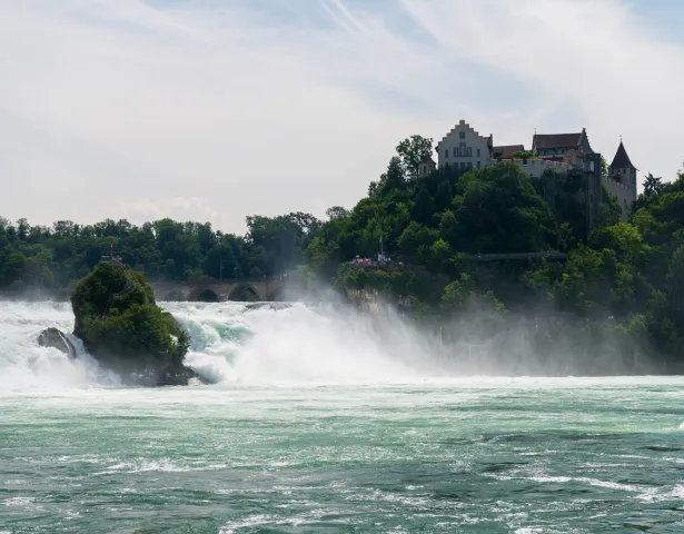 Der Rheinfall bei Schaffhausen