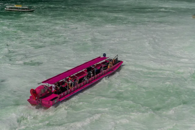 The Rhine Falls near Schaffhausen