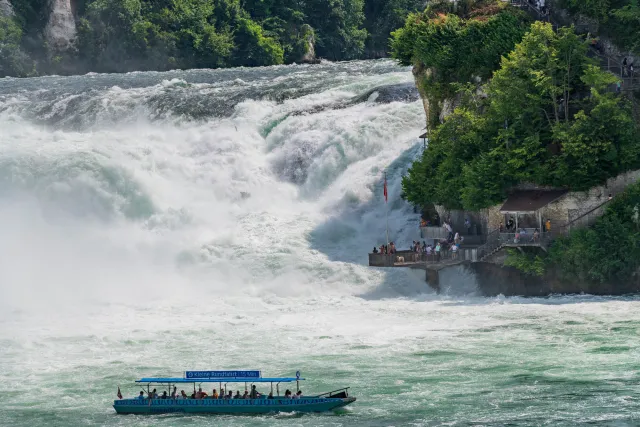 Der Rheinfall bei Schaffhausen