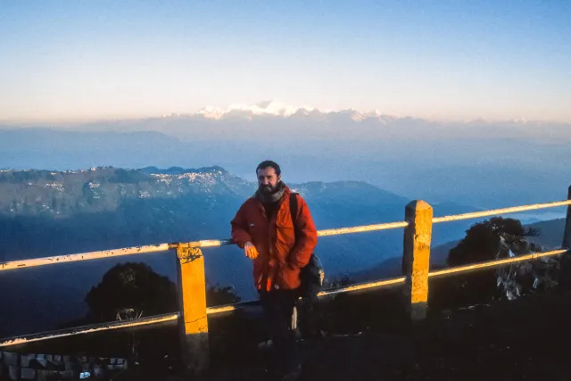 Jürgen on Tiger Hill