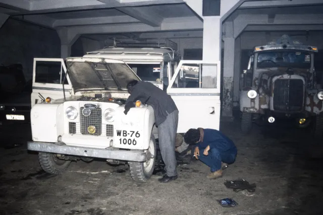 Unser Landrover Baujahr 1955