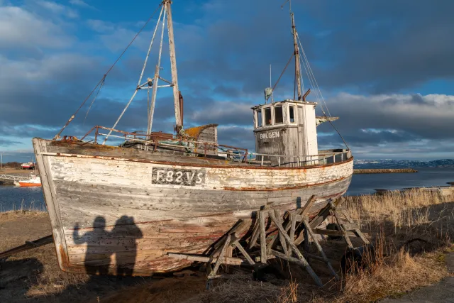 Fishing in Vadsø on the Barents Sea