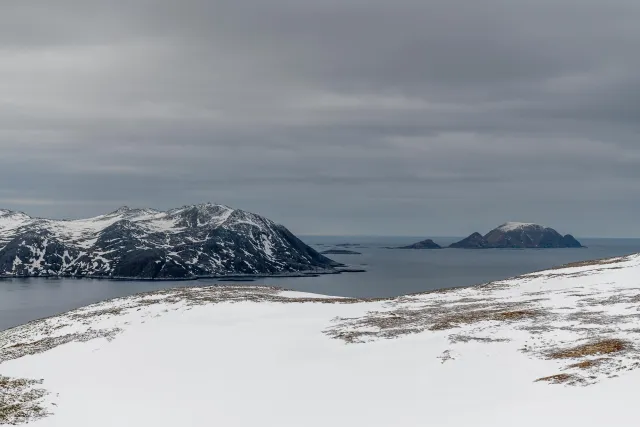 Rückfahrt vom Nordkap zum Basecamp in Skarsvåg