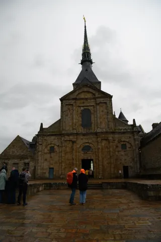 Interior views of Mont Saint Michel