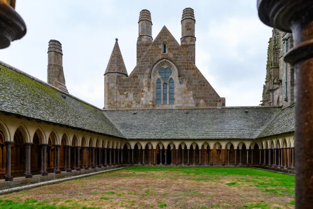 Interior views of Mont Saint Michel