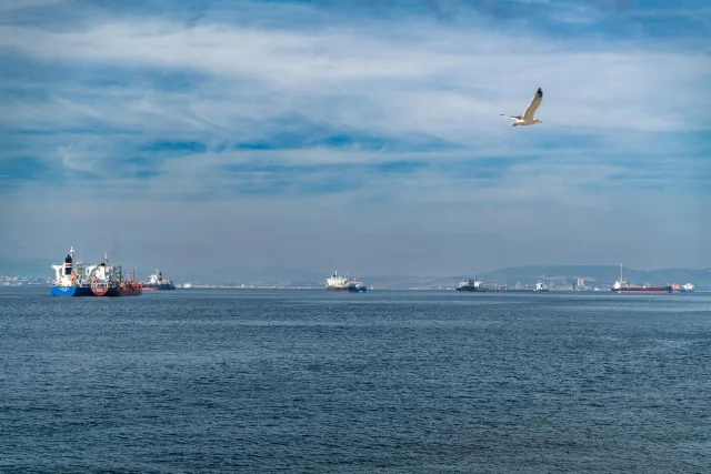 Shipping around Gibraltar