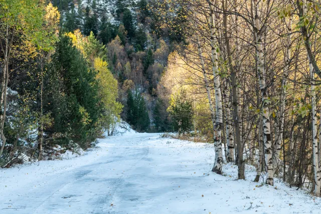 Hiking in the mountains of Andorra