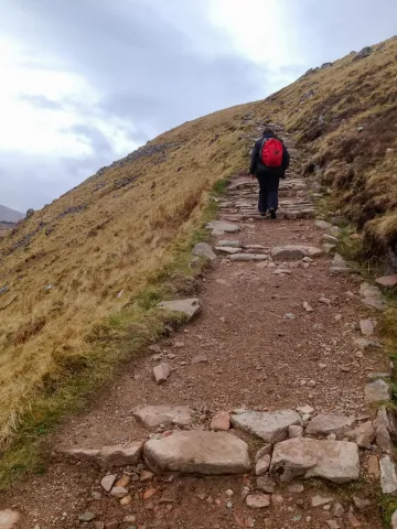 First wide paths at Ben Nevis