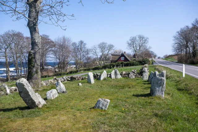 The Menhirs of the Holy Woman