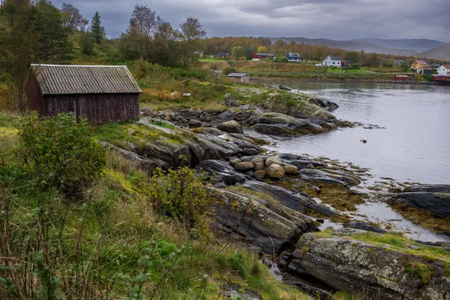 Fischerhütte am Saltstraumen