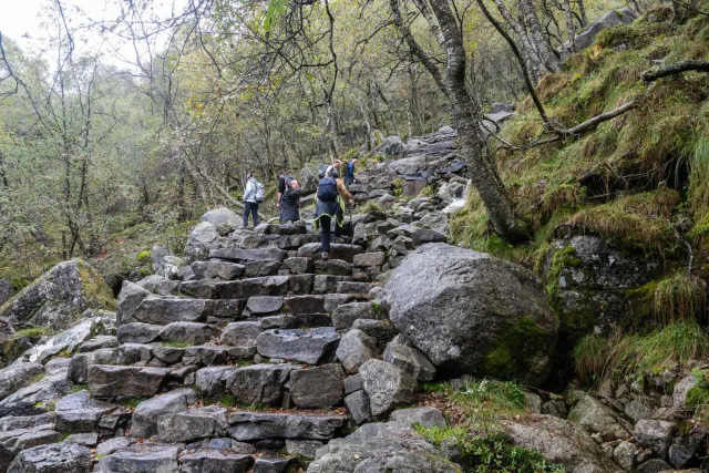 Weiterer Aufstieg zum Preikestolen