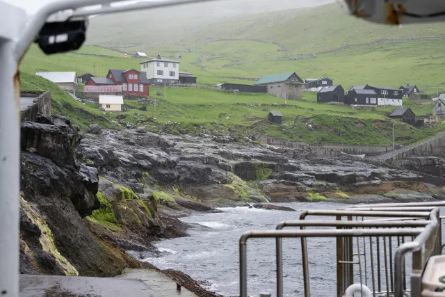 Arrival in Hattarvik on the island of Fugloy