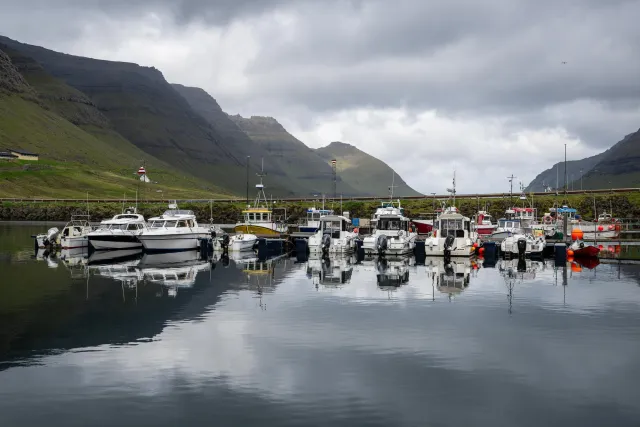 The port of Hvannasund