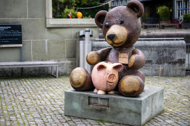 At the bear place of Bern