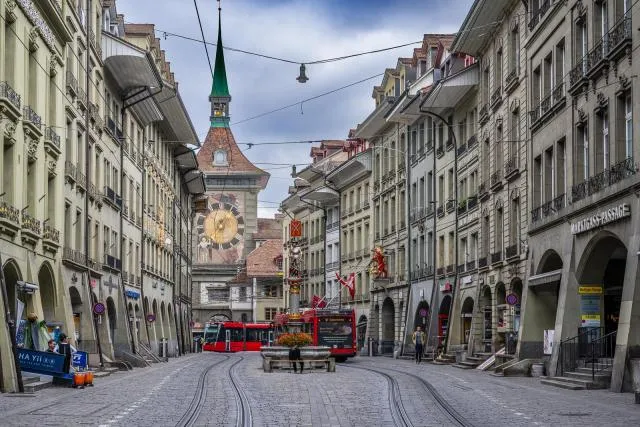 Arcades in Bern