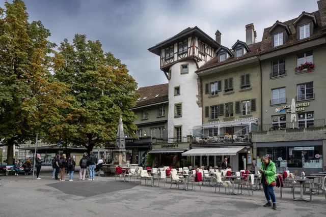 At the Dutch Tower in Bern